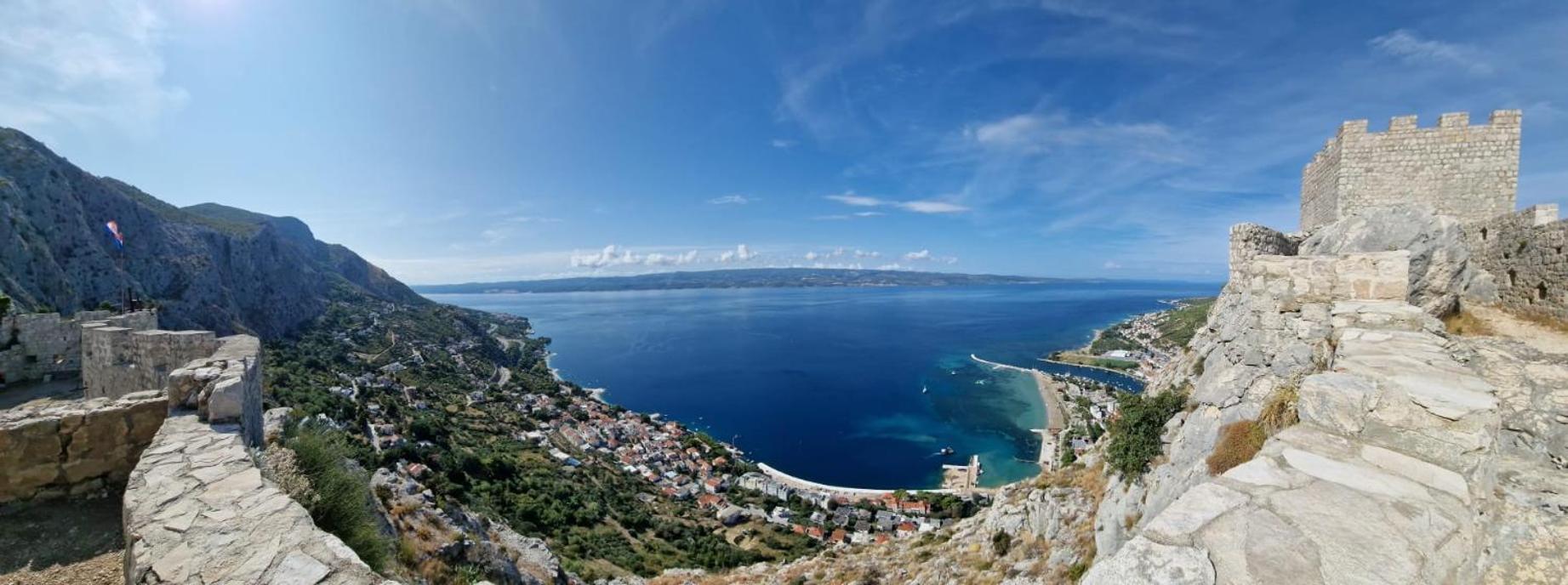 Sea View Panorama Apartment L Omiš Eksteriør billede